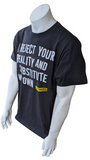 Men's Mythbusters I Reject Your Reality And Substitute My Own Black Shirt Size L