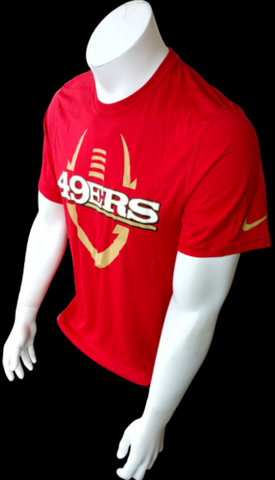 Nike Dri-Fit Men's San Francisco 49ers NFL Football Red Shirt Size Small