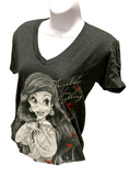 Disney Women's Ariel The Girl Who Has Everything Gray Short Sleeve T-Shirt