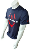 Nike Dri-Fit Men's Houston Texans NFL Football Navy Short Sleeve Shirt