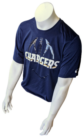 Nike NFL Team Apparel Men's Dri-Fit Los Angeles Chargers NFL Navy