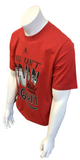 Nike Jordan Men's You Cant Win Until I Quit Jumpman Graphic Red Shirt Size Small