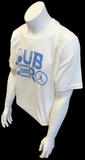 Nike Jordan Men's Jumpman Dub Zero White Short Sleeve Shirt Size Large