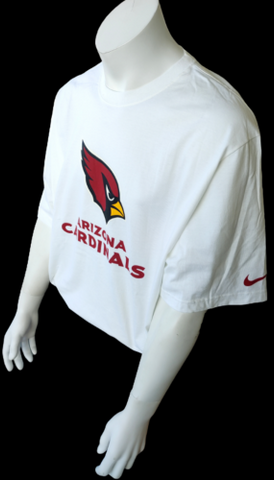 Nike NFL Team Apparel Men's Arizona Cardinals White Short Sleeve Shirt Size 3XL