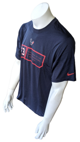 Nike Dri-Fit Men's Houston Texans 23 Arian Foster Engineered NFL Navy Shirt