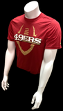 Nike Dri Fit Men's San Francisco 49ers Red Short Sleeve Shirt NFL Football