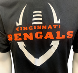 Nike Dri Fit Men's Cincinnati Bengals Football NFL Black Shirt Size Small