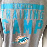 Nike Dri-Fit Men's New Miami Dolphins Training Camp NFL Gray Shirt Size Medium