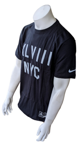 Nike Men's Super Bowl XLVIII NYC New York City Black Short Sleeve NFL Shirt