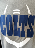 Nike Men's Dri-Fit Indianapolis Colts Football Gray Short Sleeve Shirt Size S