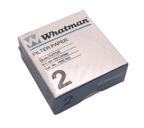 Whatman 2 1002-055 Qualitative Filter Paper 55 MM 100 Circles