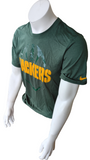 Nike Dri-Fit Men's New Green Bay Packers Football Green NFL Shirt Size Small