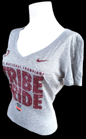 Nike Women's Florida State University Pride Tribe 2013 Champion Slim Fit Shirt M