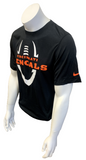 Nike Dri Fit Men's Cincinnati Bengals Football NFL Black Shirt Size Small