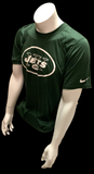 Nike Dri Fit Men's New York Jets Green Short Sleeve Shirt NFL Football T-Shirt