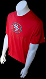 Nike Dri-Fit Men's San Francisco 49ers Just Do It Red Short Sleeve Shirt Size L