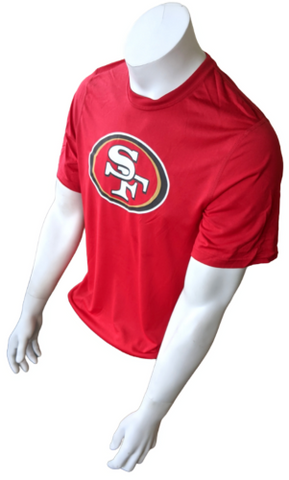 Nike Dri-Fit Men's NFL San Francisco 49ers Red Short Sleeve Shirt Size Small