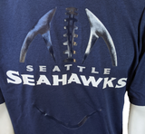 Nike NFL Team Apparel Men's Dri-Fit Seattle Seahawks Football Navy Shirt Size L