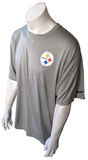 Nike Dri-Fit Men's Pittsburgh Steelers NFL Gray Short Sleeve Shirt Size XX-Large