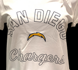 Nike Dri Fit Women's San Diego Chargers White Short Sleeve Shirt NFL T-Shirt