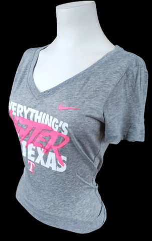 Nike Women's Everything's Hotter In Texas Rangers Gray Slim Fit Shirt –  Surplus Select