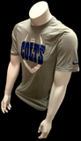 Nike Dri Fit Men's Indianapolis Colts Football Gray Short Sleeve Shirt NFL