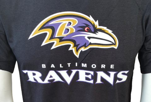 Nike Dri-Fit Men's NFL Baltimore Ravens Football Black Shirt Size Larg –  Surplus Select