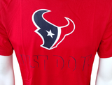 Nike Dri-Fit Men's Houston Texans Just Do It Football Red Shirt Size Small