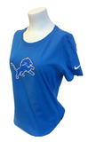 Nike Women's Detroit Lions Ndamukong Suh #90 NFL Blue Slim Fit Shirt Size XS