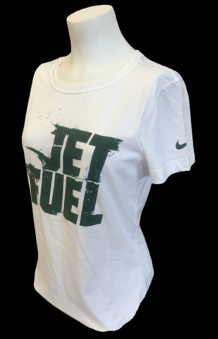 Nike Women's New York Jets Football Jet Fuel Short Sleeve Slim Fit Shirt Size M