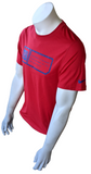 Nike Dri-Fit Men's New York Giants Engineered Red Short Sleeve Shirt Size Small