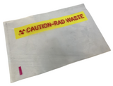 Radioactive Waste Clear Plastic Bags 12" X 14" - Box of 250
