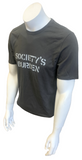 Nike Men's Dri-Fit Society's Burden Charcoal Short Sleeve Shirt Size Medium