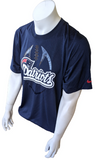 Nike Dri-Fit Men's New England Patriots NFL Football Navy Shirt Size Large