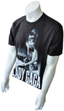 Tultex Men's Lady Gaga The Born This Way Ball Graphic Black Shirt Size Large