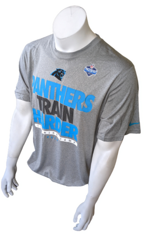 Nike Dri-Fit Men's NFL Carolina Panthers Train Harder Training Camp 2013 Shirt L