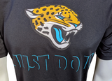 Nike Men's Dri-Fit Jacksonville Jaguars Just Do It Black Shirt Size Small