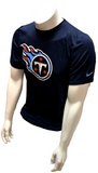 Nike Dri Fit Men's Tennessee Titans Football Navy Short Sleeve Shirt NFL T-Shirt