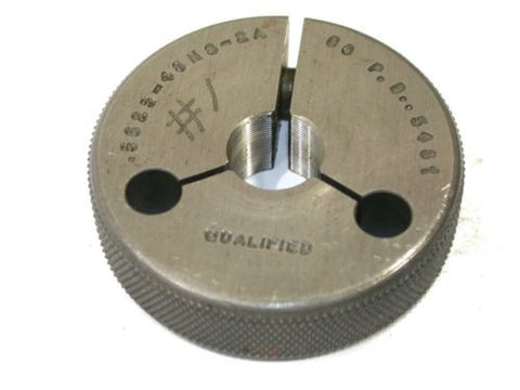 QUALIFIED GO THREAD RING GAGE 9/16"-48 NS-2A