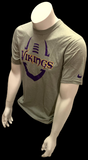 Nike Dri Fit Men's Minnesota Vikings Black Short Sleeve Shirt NFL T-Shirt