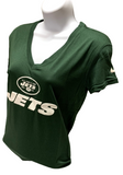 Nike Dri Fit Women's New York Jets Green Short Sleeve Shirt NFL Football T-Shirt