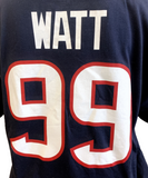 Nike Men's Houston Texans JJ Watt #99 Navy NFL Football Shirt Size X-Large