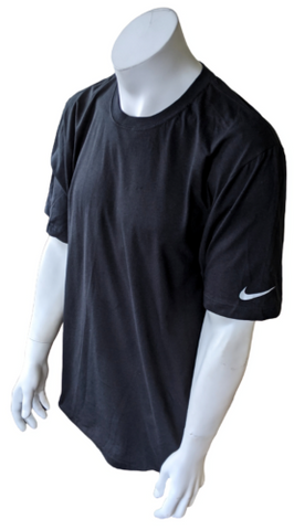 Nike Men's Arm Swoosh 100% Cotton Black Short Sleeve Shirt Size XX-Large