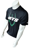 Nike Dri-Fit Men's New York Jets NFL Football Black Short Sleeve Shirt Size XL