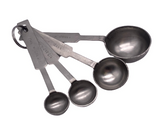 Winco MSPD-4X Stainless Steel Measuring Spoons 1/4 tsp 1/2 tsp 1 tsp 1 tbs