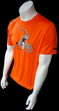 Nike Dri-Fit Men's Cleveland Browns NFL Football Orange Short Sleeve Shirt