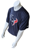 Nike Dri-Fit Men's Houston Texans NFL Navy Short Sleeve Shirt Size X-Large