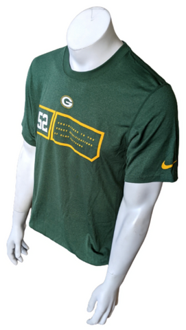 Nike Dri-Fit Men's Green Bay Packers Engineered Clay Matthews #52 Green Shirt