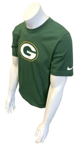 Nike Men's Green Bay Packers Aaron Rodgers #12 NFL Green Short Sleeve Shirt M