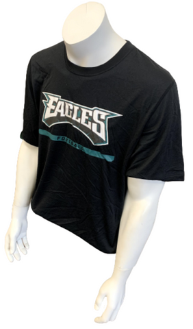 Nike Dri Fit Men's Philadelphia Eagles Football Black Short Sleeve Shirt Size L